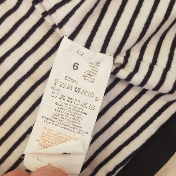 3 Pommes navy rain jacket - Picture 3 of 5